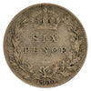 Great Britain 1900 6 Pence Very Good (VG8)