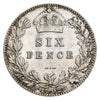 Great Britain 1902 6 Pence Almost Uncirculated (AU50)