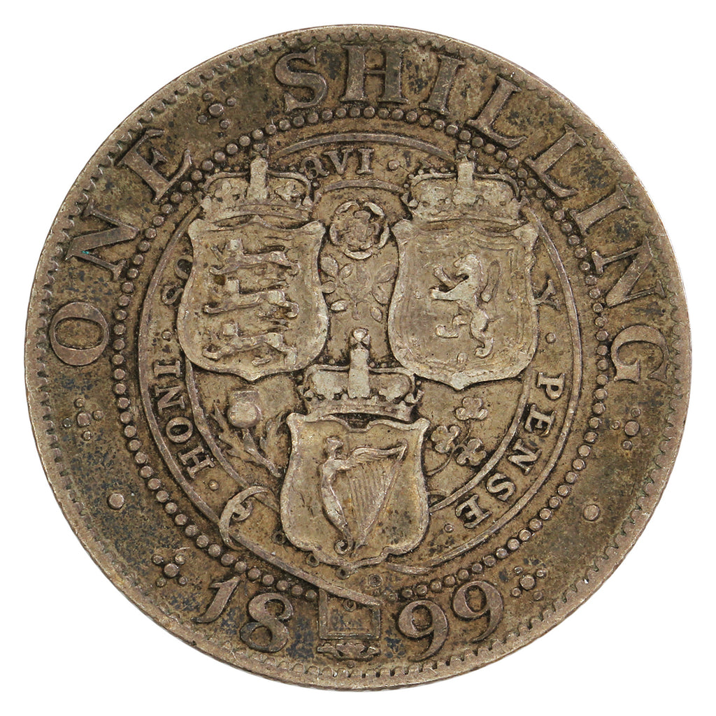 Great Britain 1899 Shilling Very Fine (VF20)