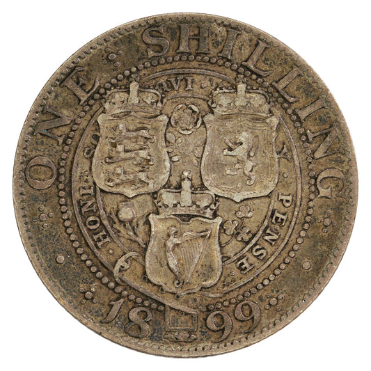 Great Britain 1899 Shilling Very Fine (VF20)