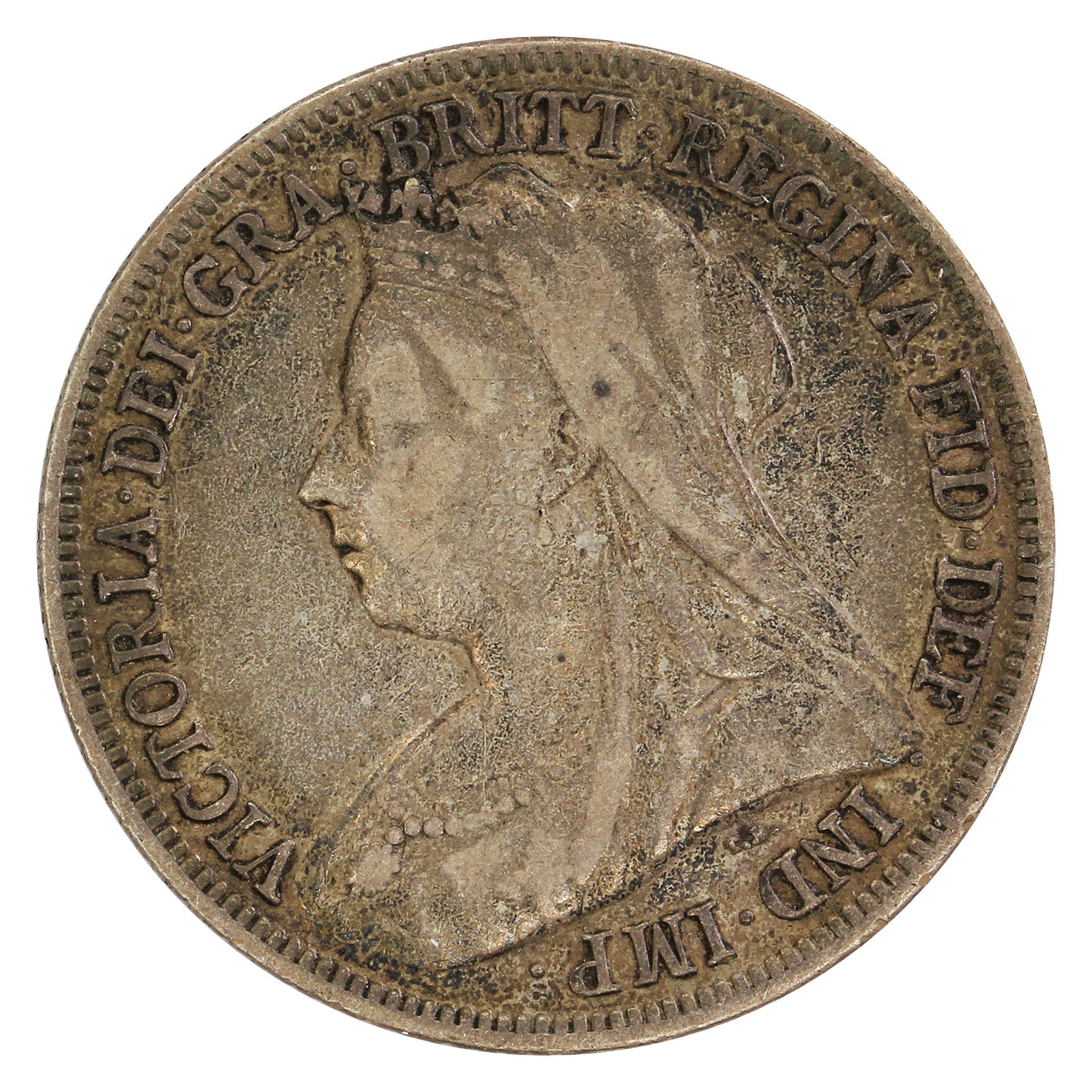 Great Britain 1899 Shilling Very Fine (VF20)