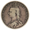 Great Britain 1889 1/2 Crown Fine (F12)