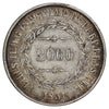 Brazil 1851 2000 Reis EF-AU (EF45) (L)