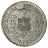 Chile 1882 Peso UNC+ (MS62) (L)