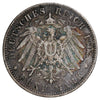 German States 1902J Hamburg 5 Marks VF-EF (VF30) (L)