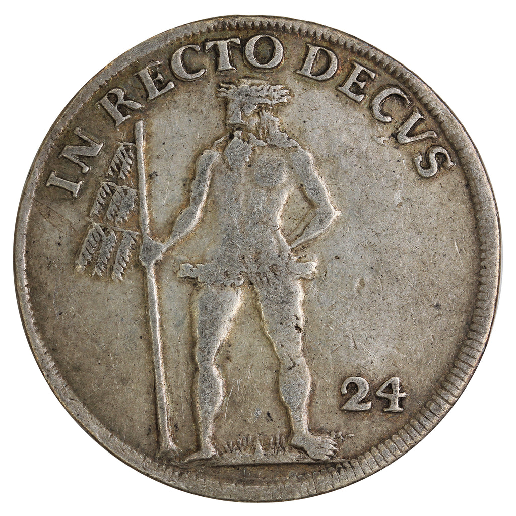 German States 1714 Hannover 24 Mariengroschen Extra Fine (EF40) (L)