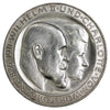 German States 1911F Wurttemburg 3 Marks Brilliant Uncirculated (MS63) $