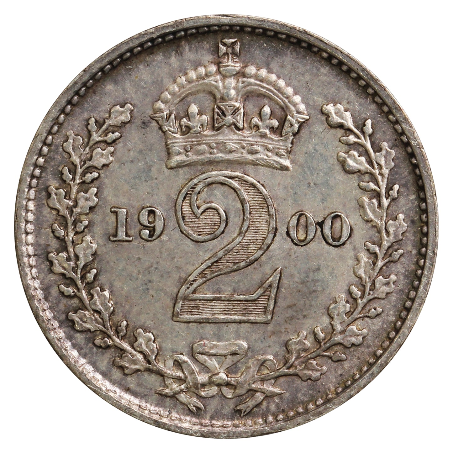 Great Britain 1900 2 Pence Uncirculated (MS60) $