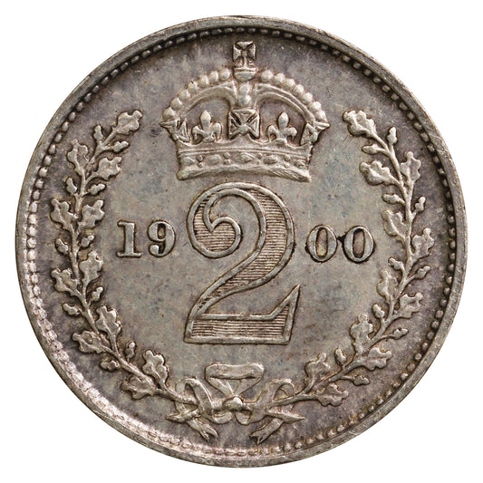 Great Britain 1900 2 Pence Uncirculated (MS60) $