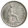 Great Britain 1838 4 Pence Uncirculated (MS60) $