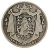Great Britain 1836 William IV 1/2 Crown Fine (F12) $