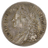 Great Britain 1757 George II 6 Pence VF-EF (VF30) $