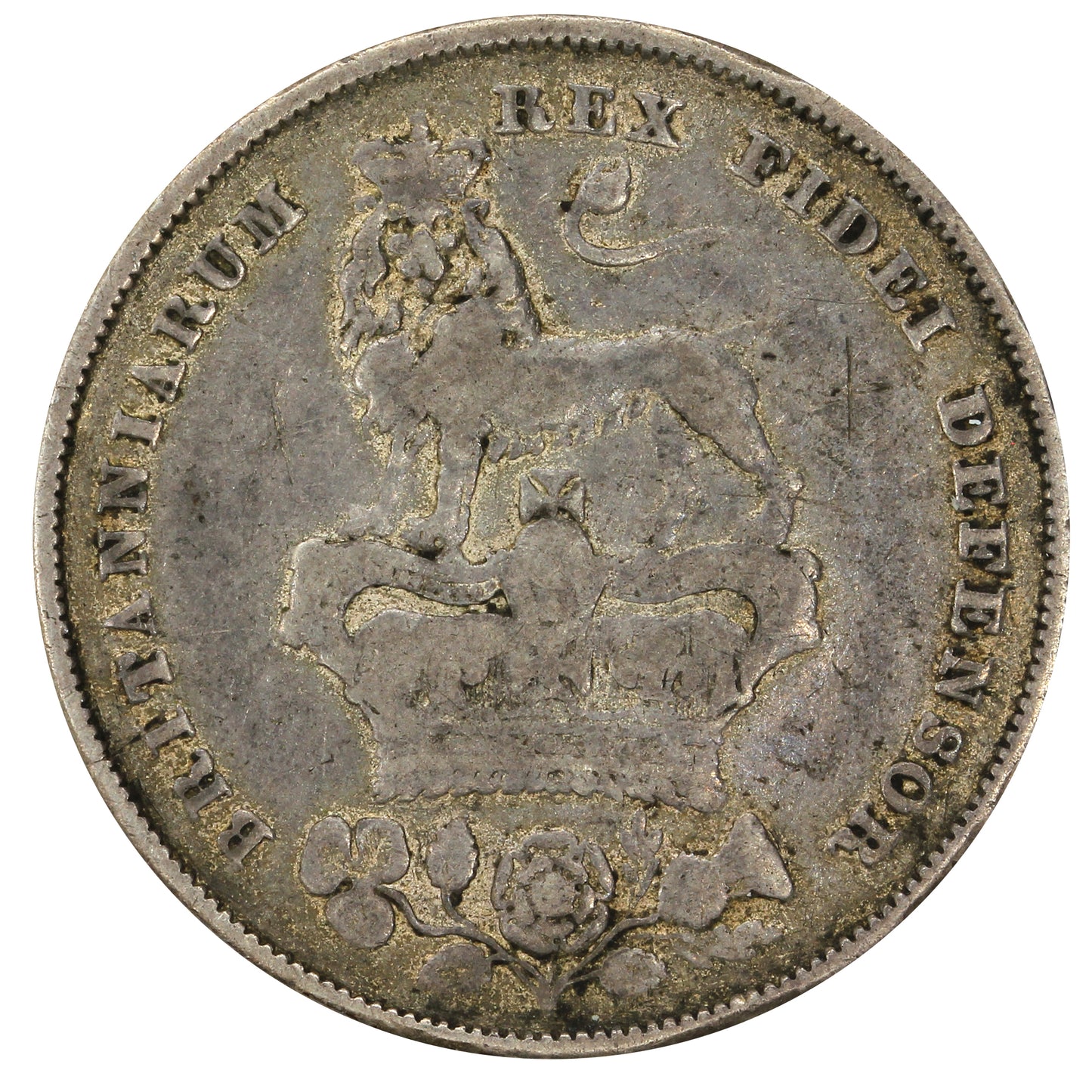 Great Britain 1826 George IV Shilling Very Fine (VF20) $