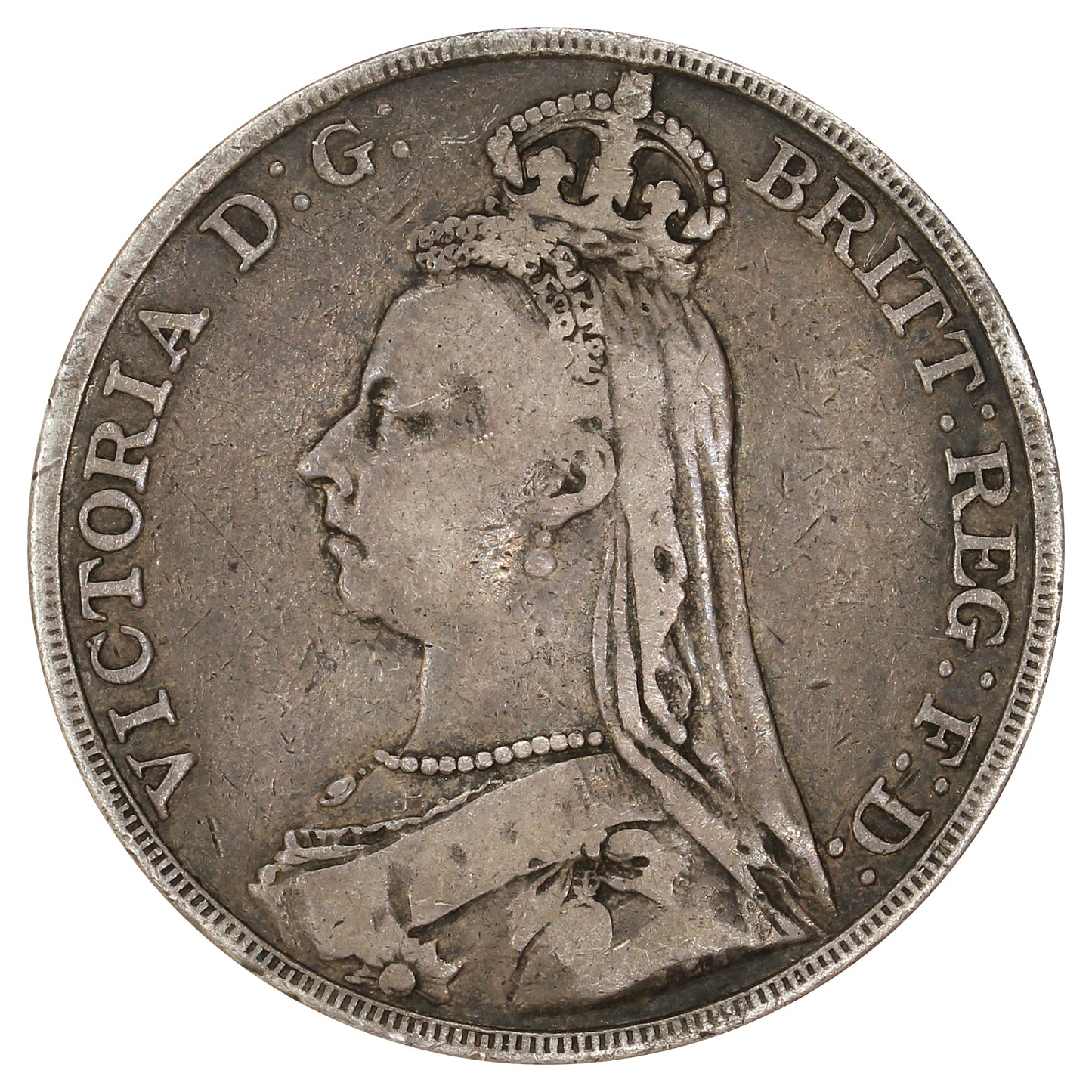 Great Britain 1891 Crown Fine (F12) $
