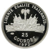 Haiti 1973 25 Gourdes Proof