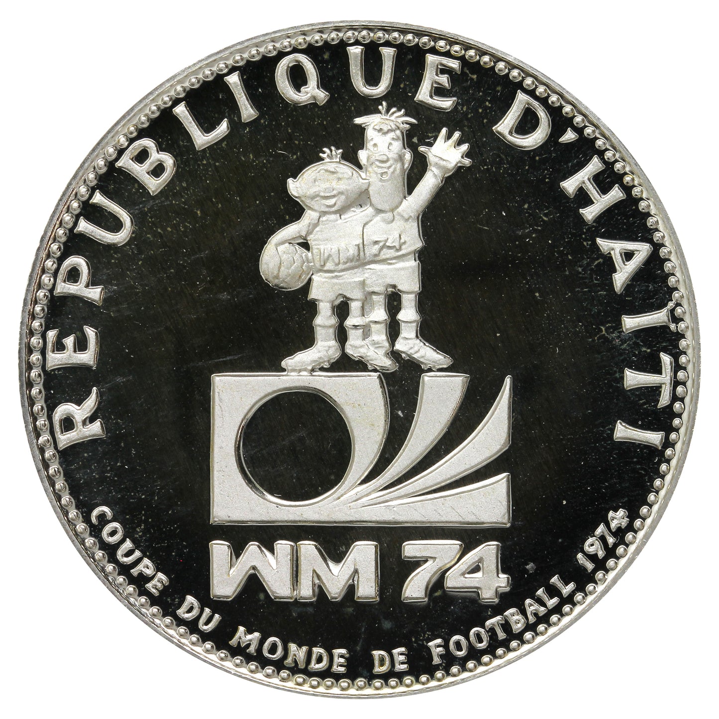 Haiti 1973 25 Gourdes Proof