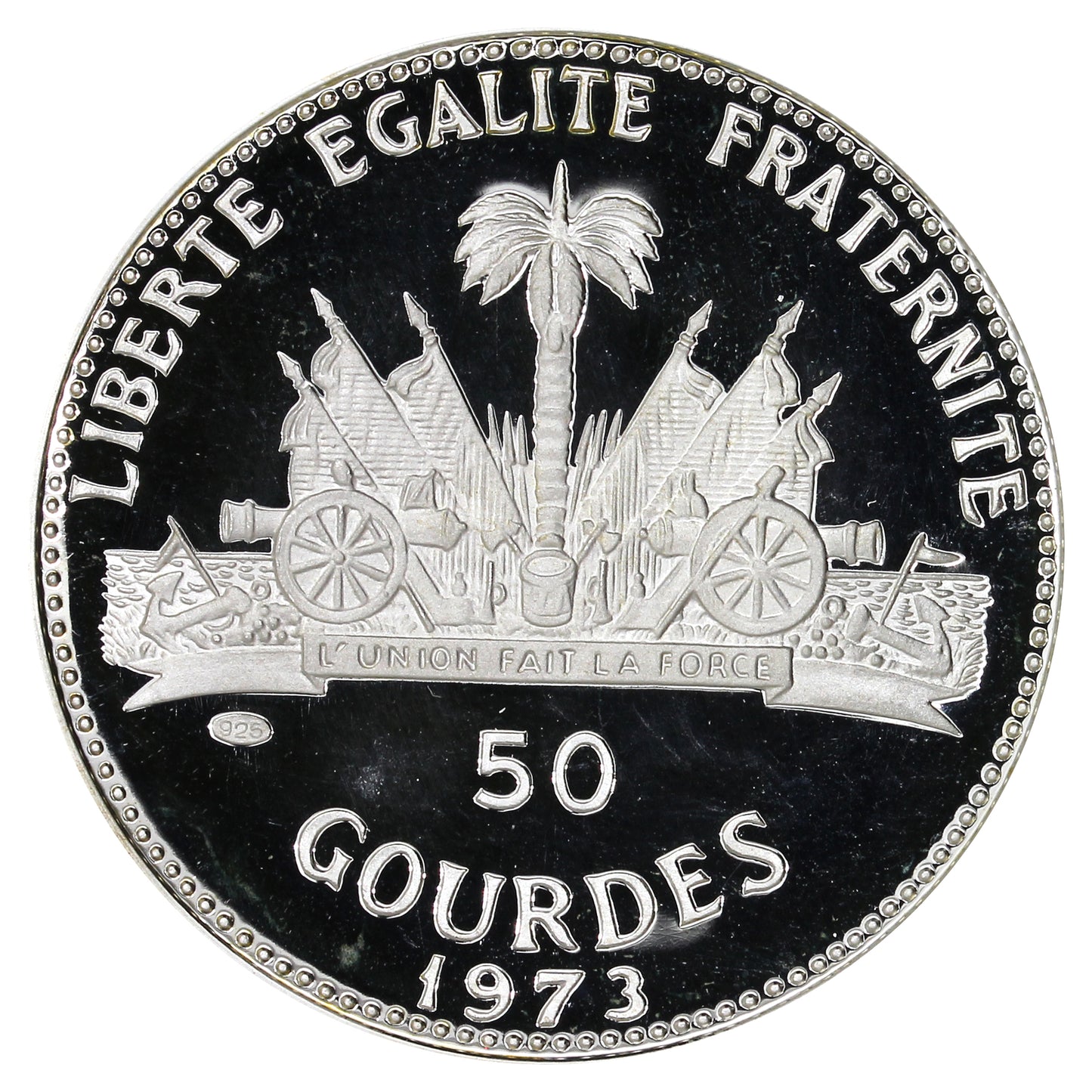 Haiti 1973 50 Gourdes Proof (L)