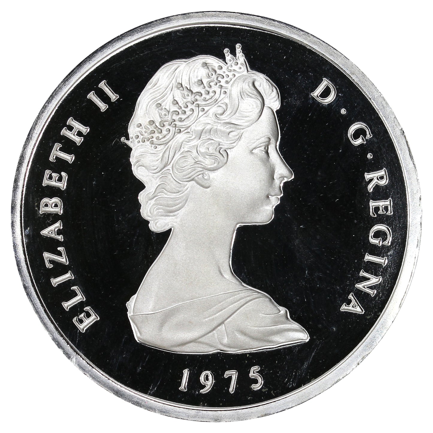 Turks and Caicos 1975 10 Crowns Proof (L)