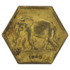 Belgian Congo 1943 2 Francs VF-EF (VF30)