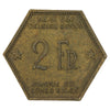 Belgian Congo 1943 2 Francs Very Fine (VF20)