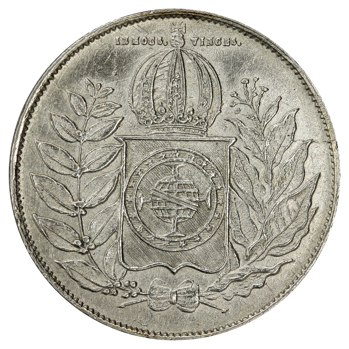 Brazil 1851 500 Reis Extra Fine (EF40)