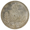 Brazil 1856 1000 Reis Uncirculated (MS60)