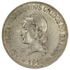 Brazil 1910 1000 Reis Almost Uncirculated (AU50)