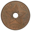 Congo Free State 1888 10 Cents Uncirculated (AU50)