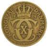 Denmark 1924 HCN GJ 2 Kroner Fine (F12)
