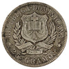 Dominican Republic 1897A Peso Fine (F12)
