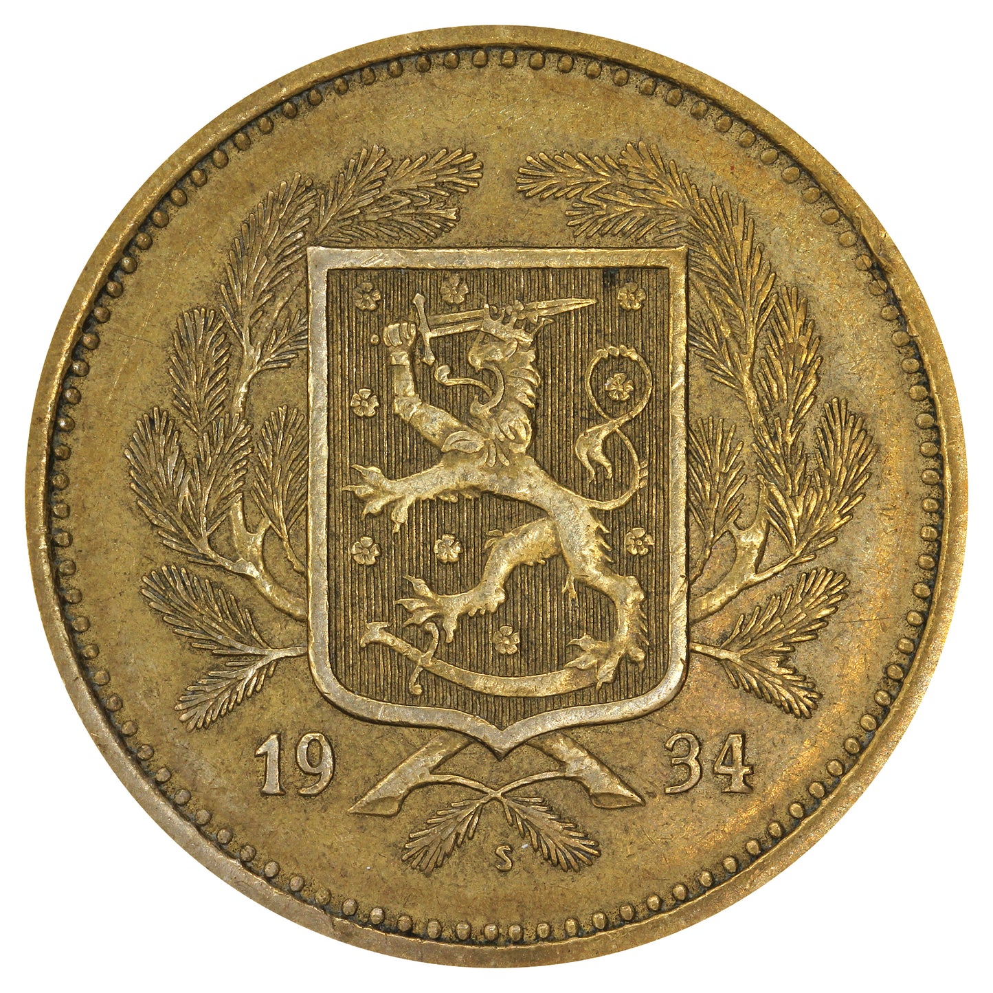Finland 1934S 20 Markkaa Very Fine (VF20)