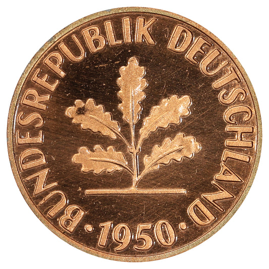 Germany 1950G Pfennig Proof