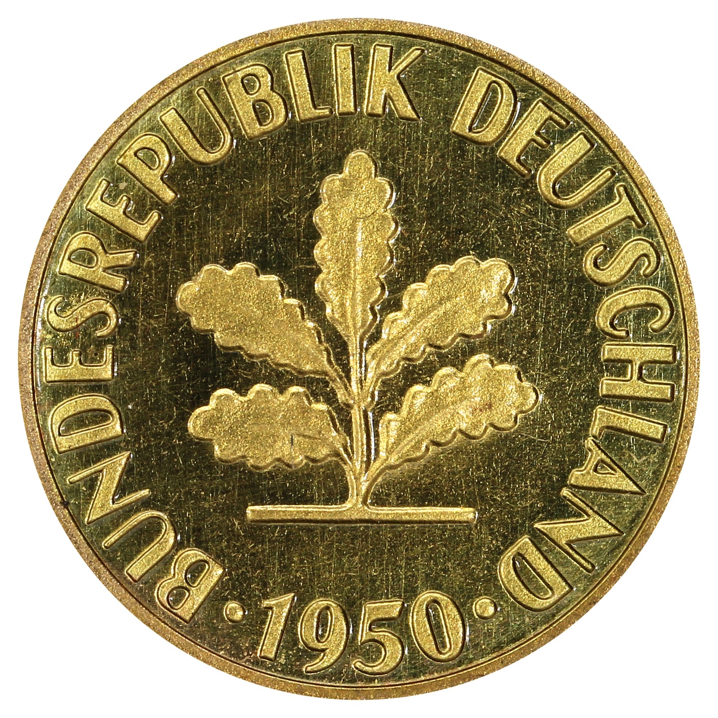 Germany 1950G 5 Pfennig Proof