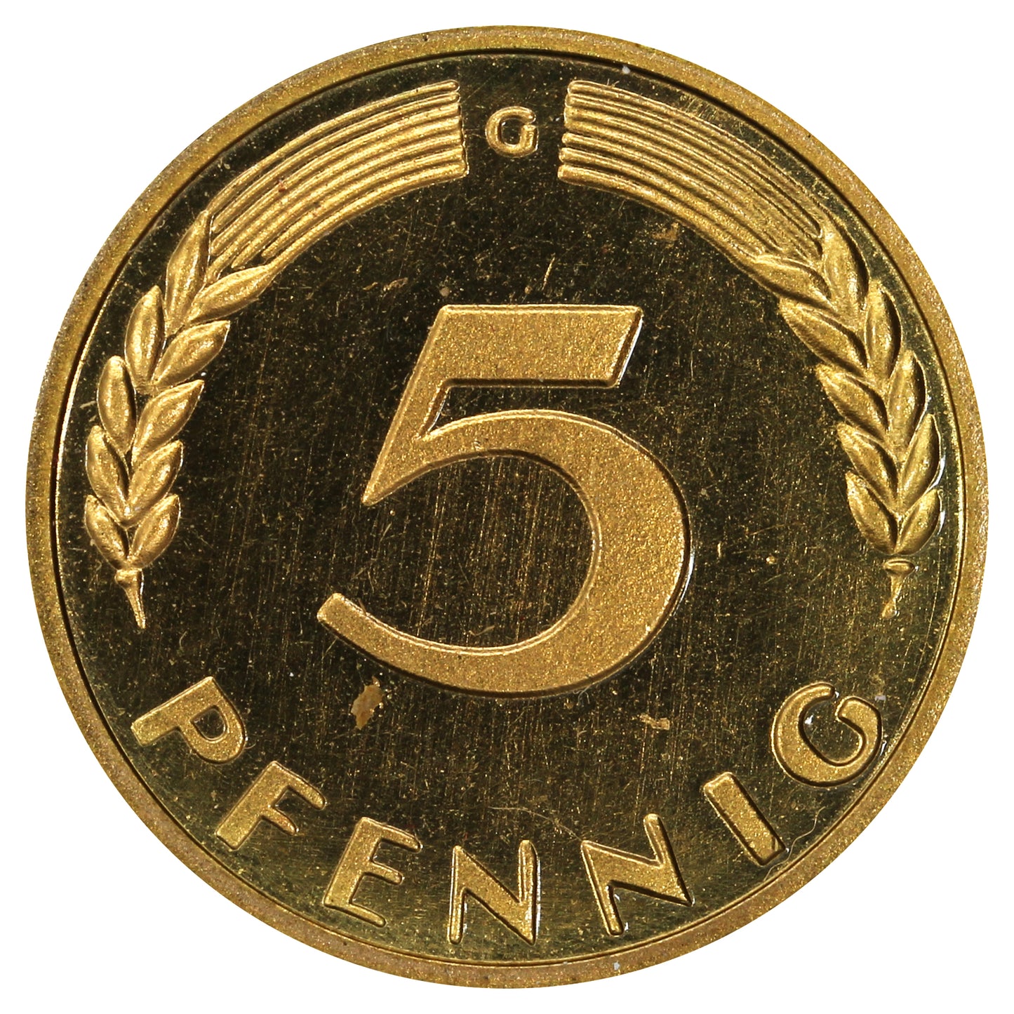 Germany 1950G 5 Pfennig Proof