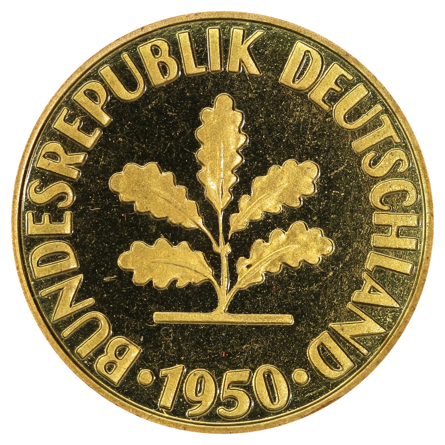 Germany 1950G 10 Pfennig Proof