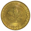 Germany 1950G 10 Pfennig Brilliant Uncirculated (MS63)