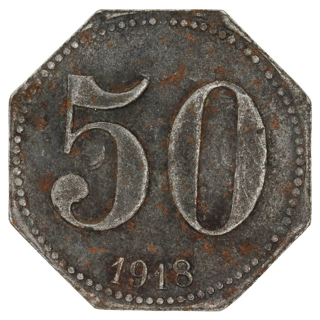 German States 1918 Guben 50 Pfennig Fine (F12)