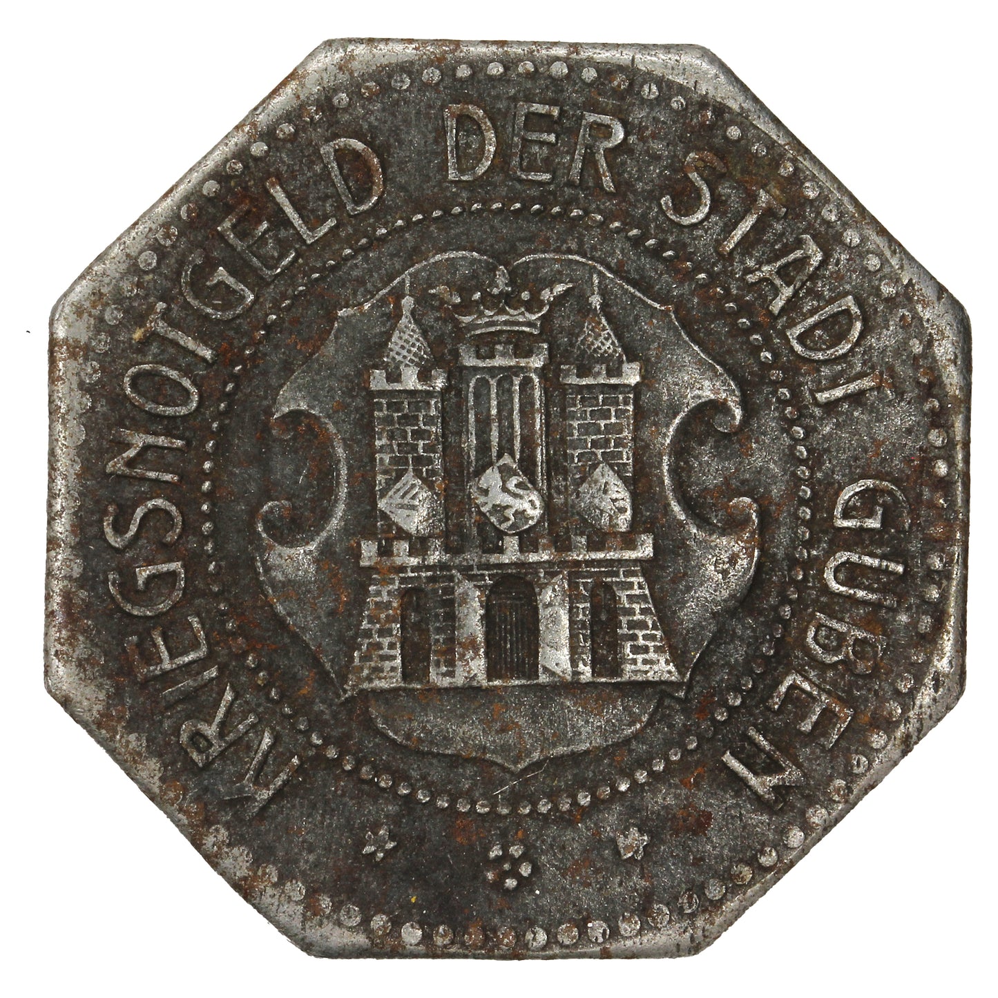 German States 1918 Guben 50 Pfennig Fine (F12)