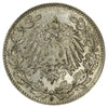 German Empire 1906D 1/2 Mark VF-EF (VF30)