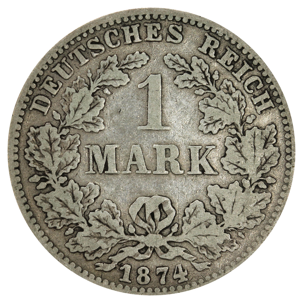 German Empire 1874C Mark Very Fine (VF20)