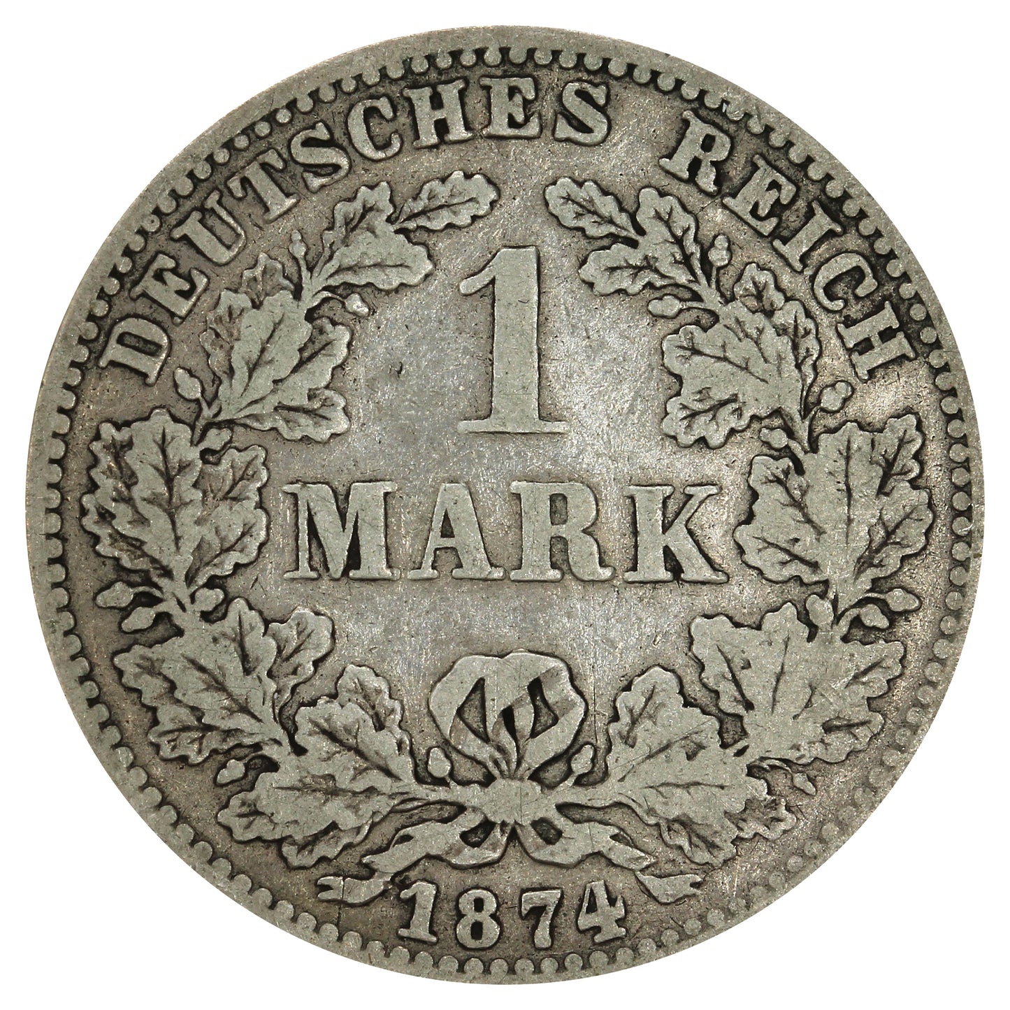 German Empire 1874C Mark Very Fine (VF20)