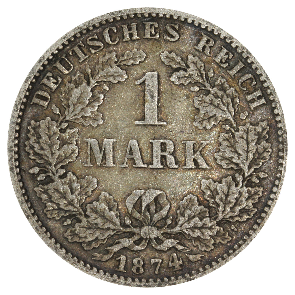 German Empire 1874G Mark VF-EF (VF30)