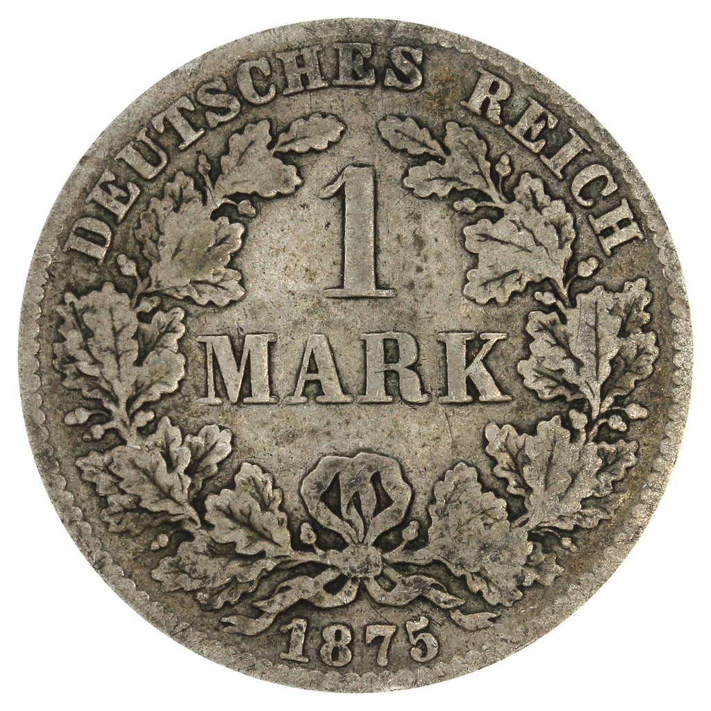 German Empire 1875B Mark Very Fine (VF20)
