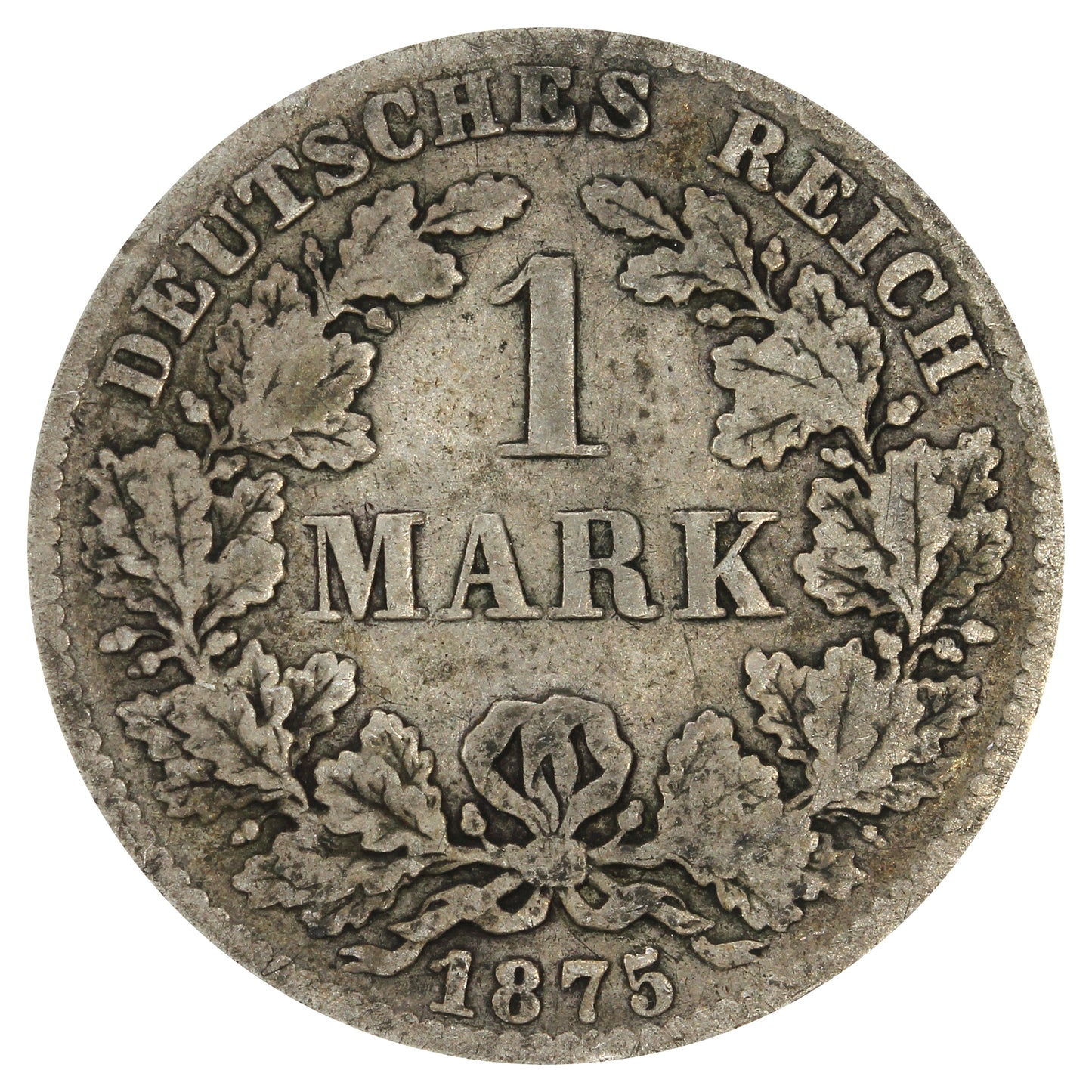 German Empire 1875B Mark Very Fine (VF20)