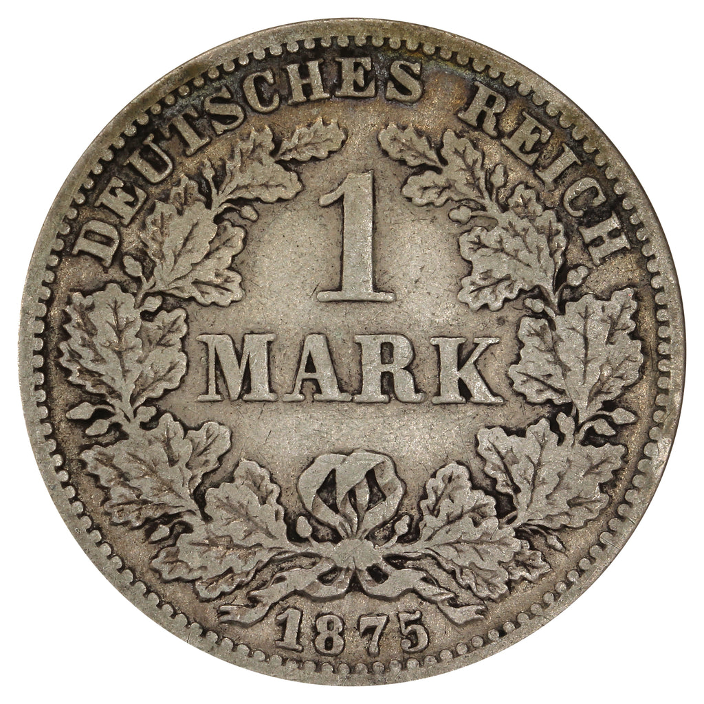 German Empire 1875C Mark Very Fine (VF20)