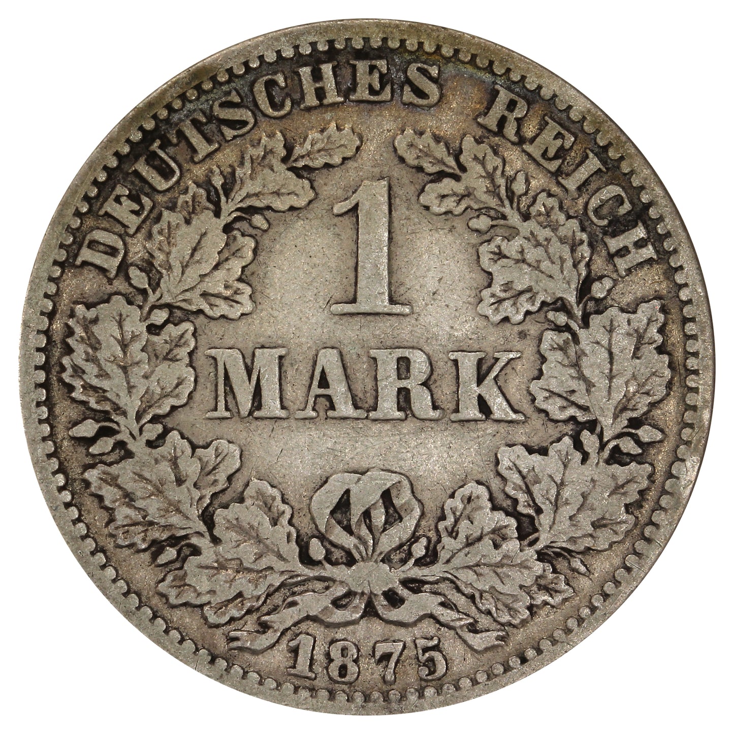 German Empire 1875C Mark Very Fine (VF20)