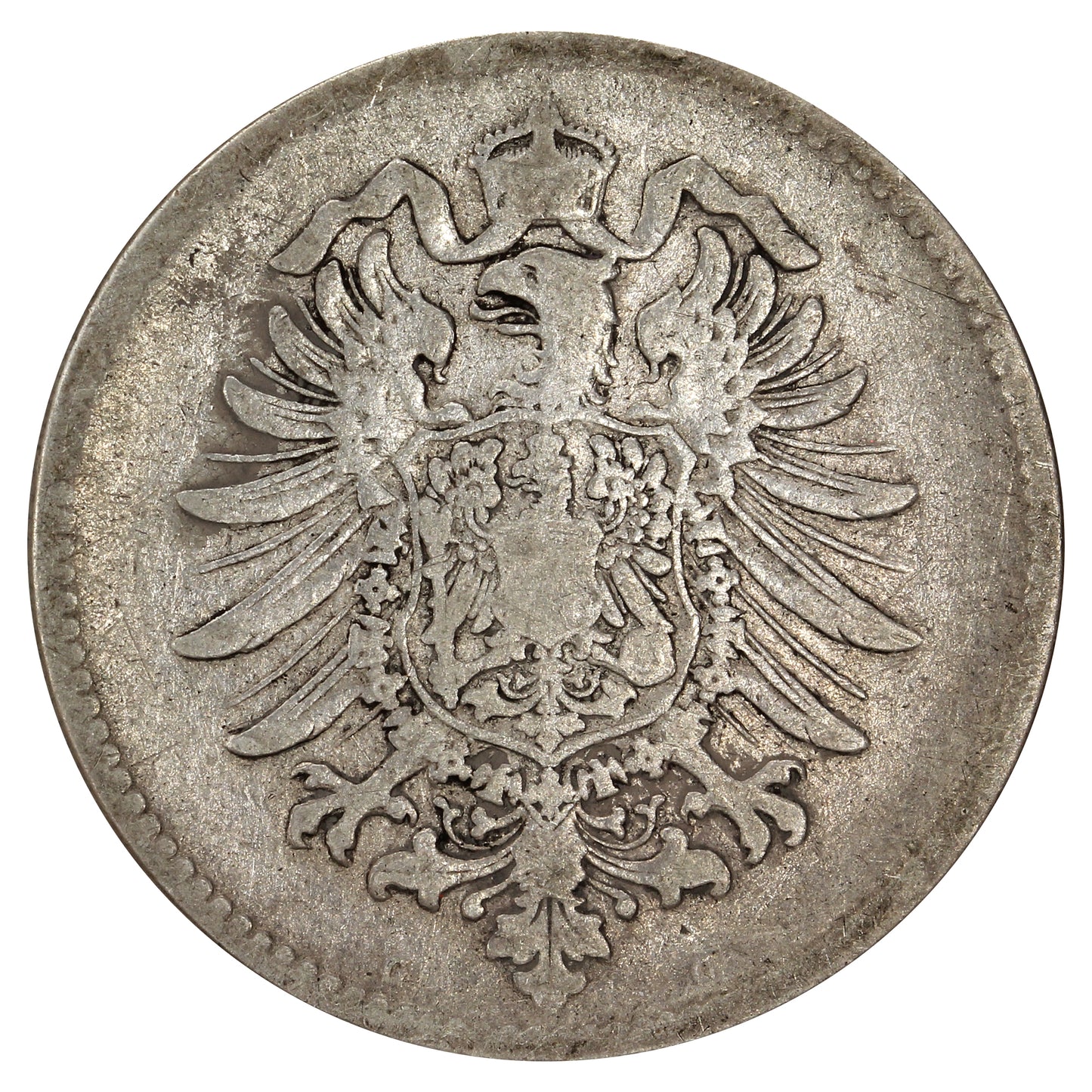 German Empire 1875G Mark F-VF (F15)