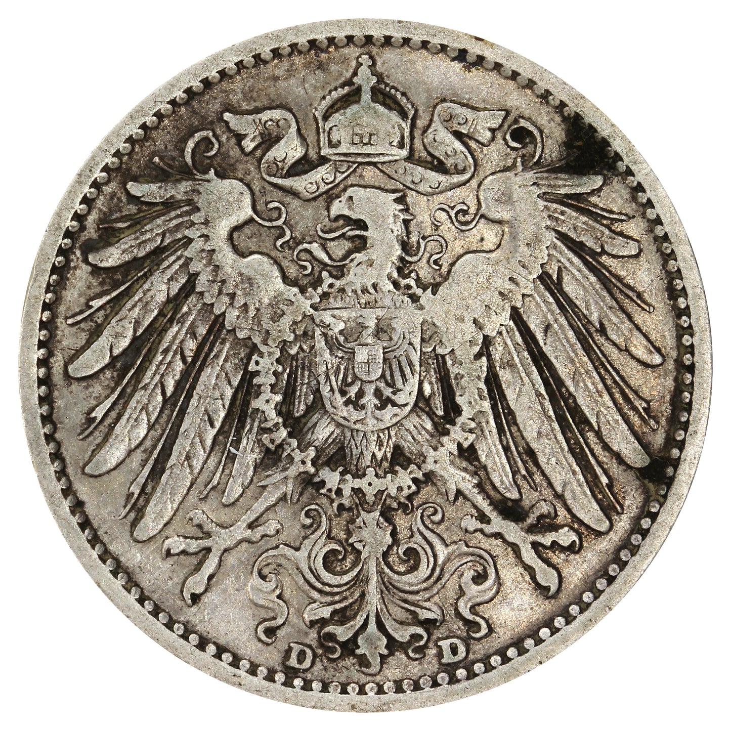 German Empire 1902D Mark Very Fine (VF20)