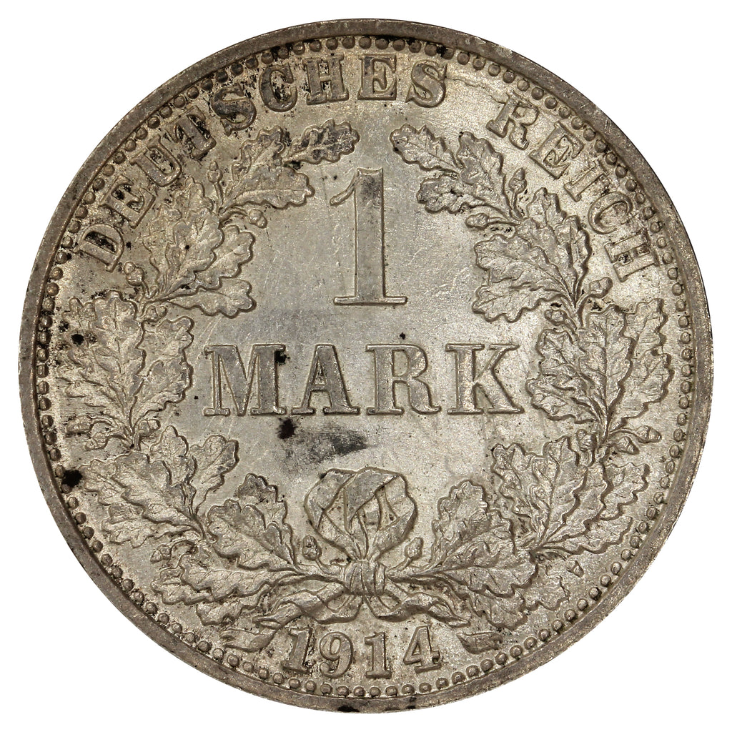 German Empire 1914A Mark Uncirculated (MS60)