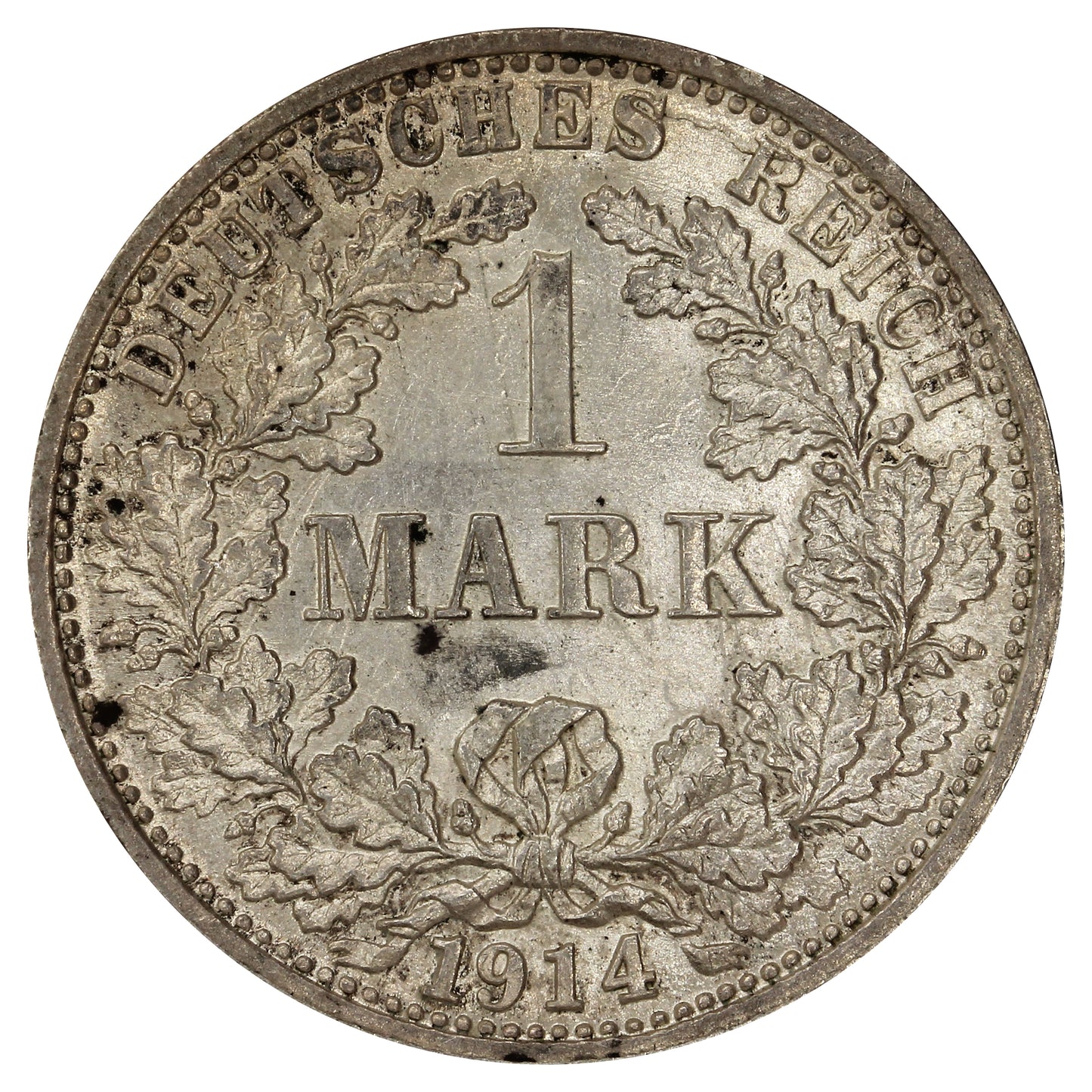 German Empire 1914A Mark Uncirculated (MS60)